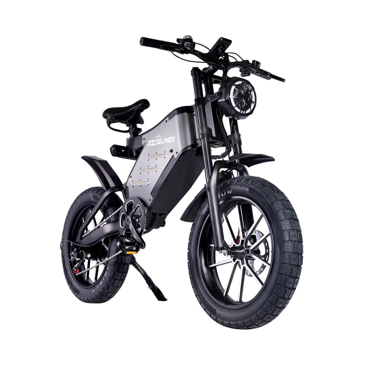 [EU Direct] RZOGUWEX X5S Electric Bike 48V 25AH Battery 1000W Motor Recommended Top Speed 25KM/H 20inches Tires 50-60KM Max Mileage 200KG Max Load Electric Bicycle