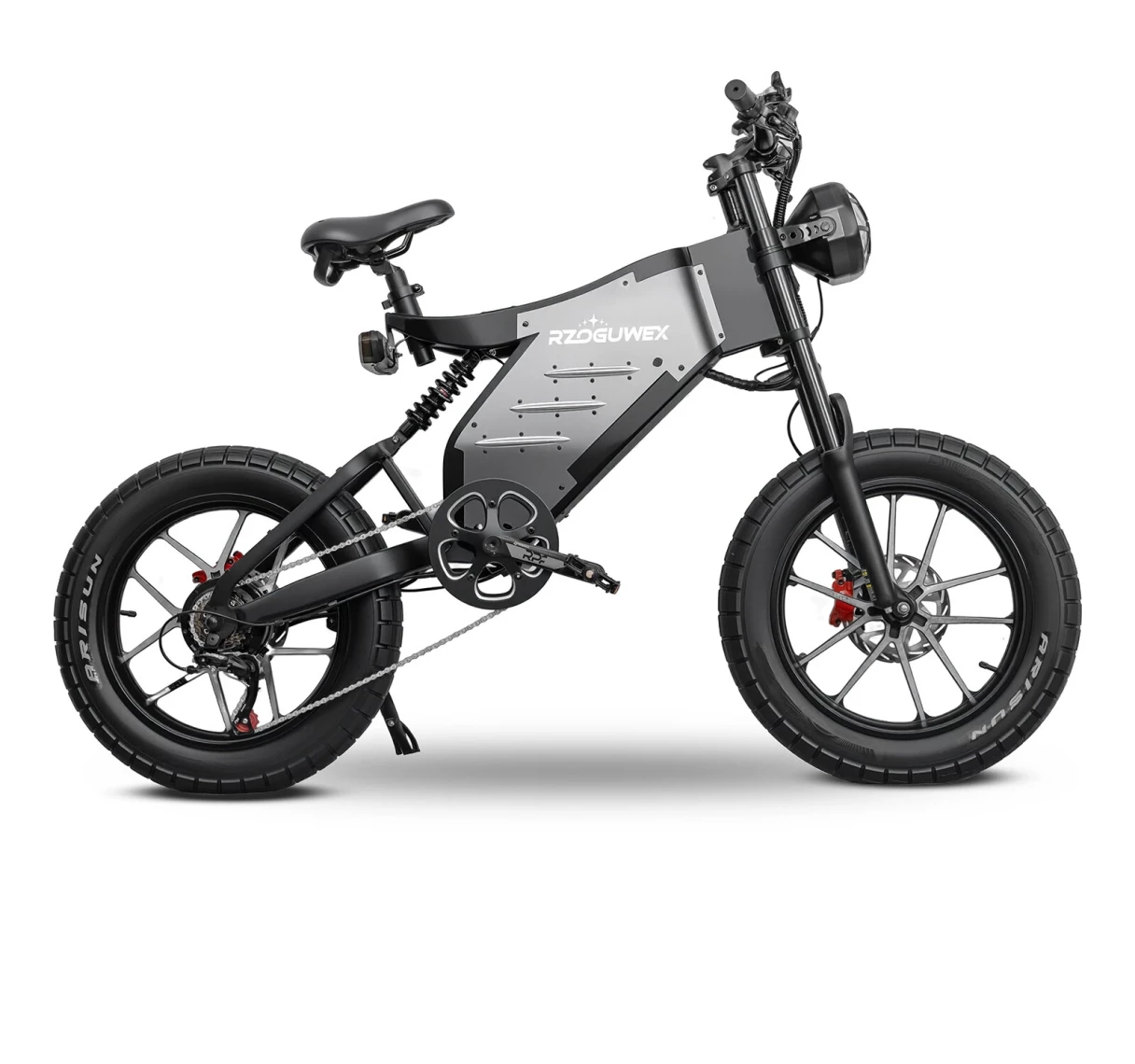 [EU Direct] RZOGUWEX X5S Electric Bike 48V 25AH Battery 1000W Motor Recommended Top Speed 25KM/H 20inches Tires 50-60KM Max Mileage 200KG Max Load Electric Bicycle