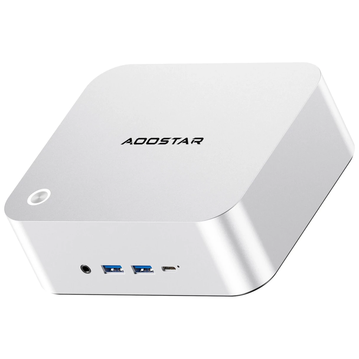 AOOSTAR MACO Mini PC AMD Ryzen 7 PRO 8845HS 8 Cores 16 Threads 32GB 1TB SSD/64GB 2TB SSD Windows 11 Pro WIFI6 BT5.2 Quad Screen Output Dual 2.5G LAN Mini Computer Desktop PC