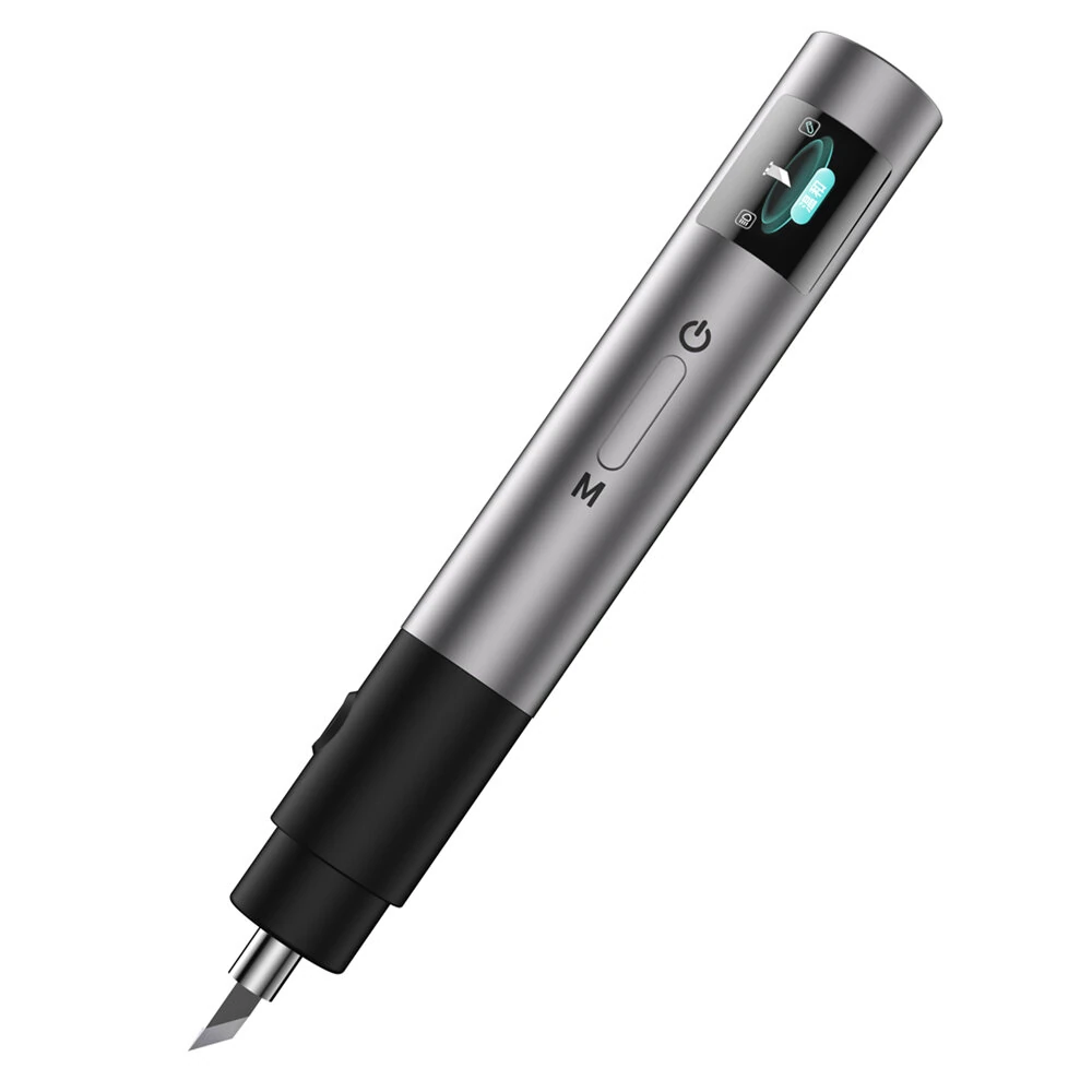 KWS FS-S1 Ultrasonic Cutting Machine Lightweight Aluminum Alloy Portable Type-C Rechargeable Adjustable Power High Precision Versatile Material Cutting Tool