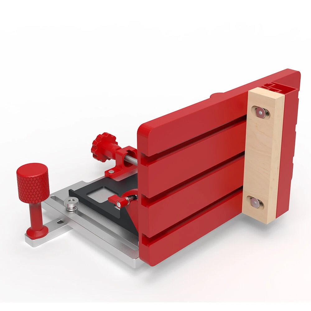 ENJOYWOOD Adjustable-Angle Precision Table Saw Router Table Joinery Sled Coping Sled for DIY Woodworking Projects