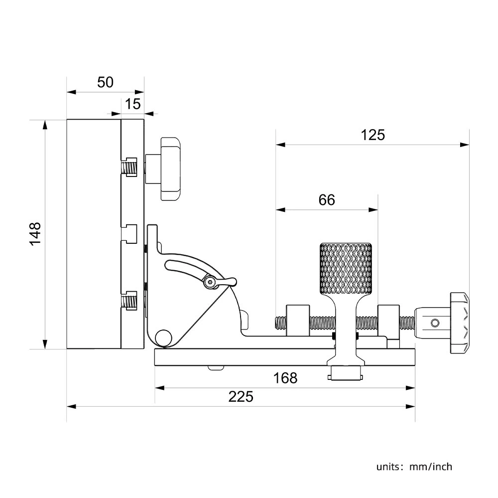 ENJOYWOOD Adjustable-Angle Precision Table Saw Router Table Joinery Sled Coping Sled for DIY Woodworking Projects