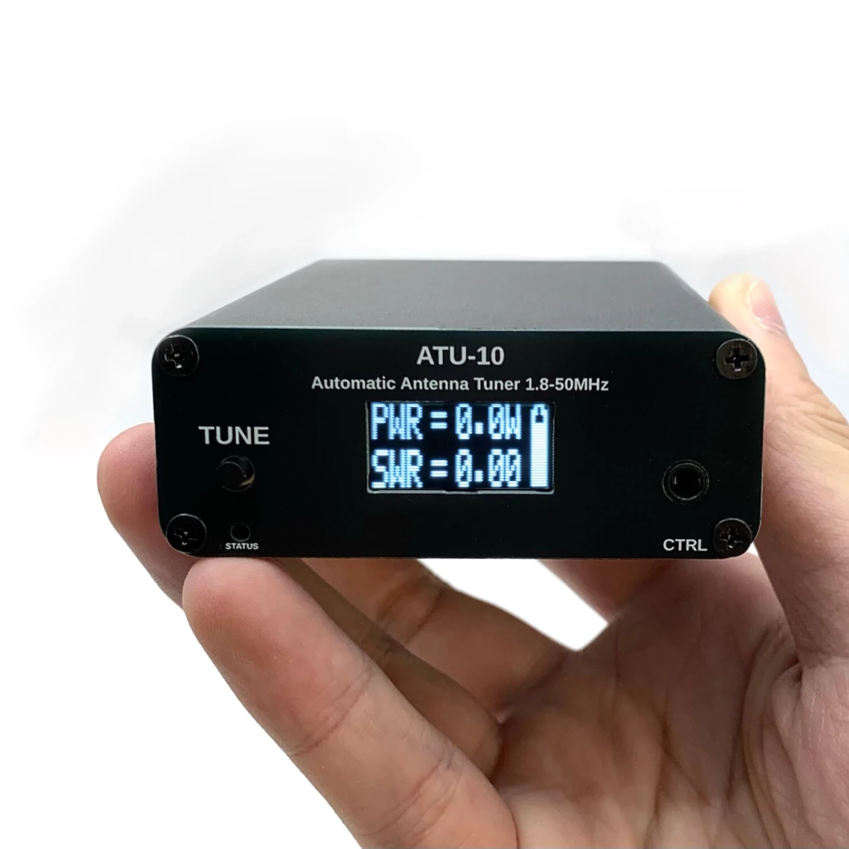 ATU10 Automatic Antenna Tuner with OLED Display Compatible with IC-705 Low Power Consumption for Ham Radio Adjustable SWR 1.3