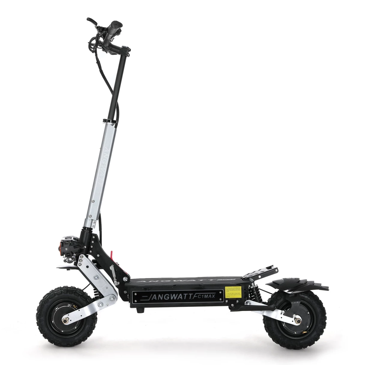 [EU DIRECT] ANGWATT C1 MAX Electric Scooter 60V 6000W (2*3000W) Dual Motor 11 inch Tubeless Tires 80-105Km Max Mileage 200KG MAX Load HALO KNIGHT T108 PRO