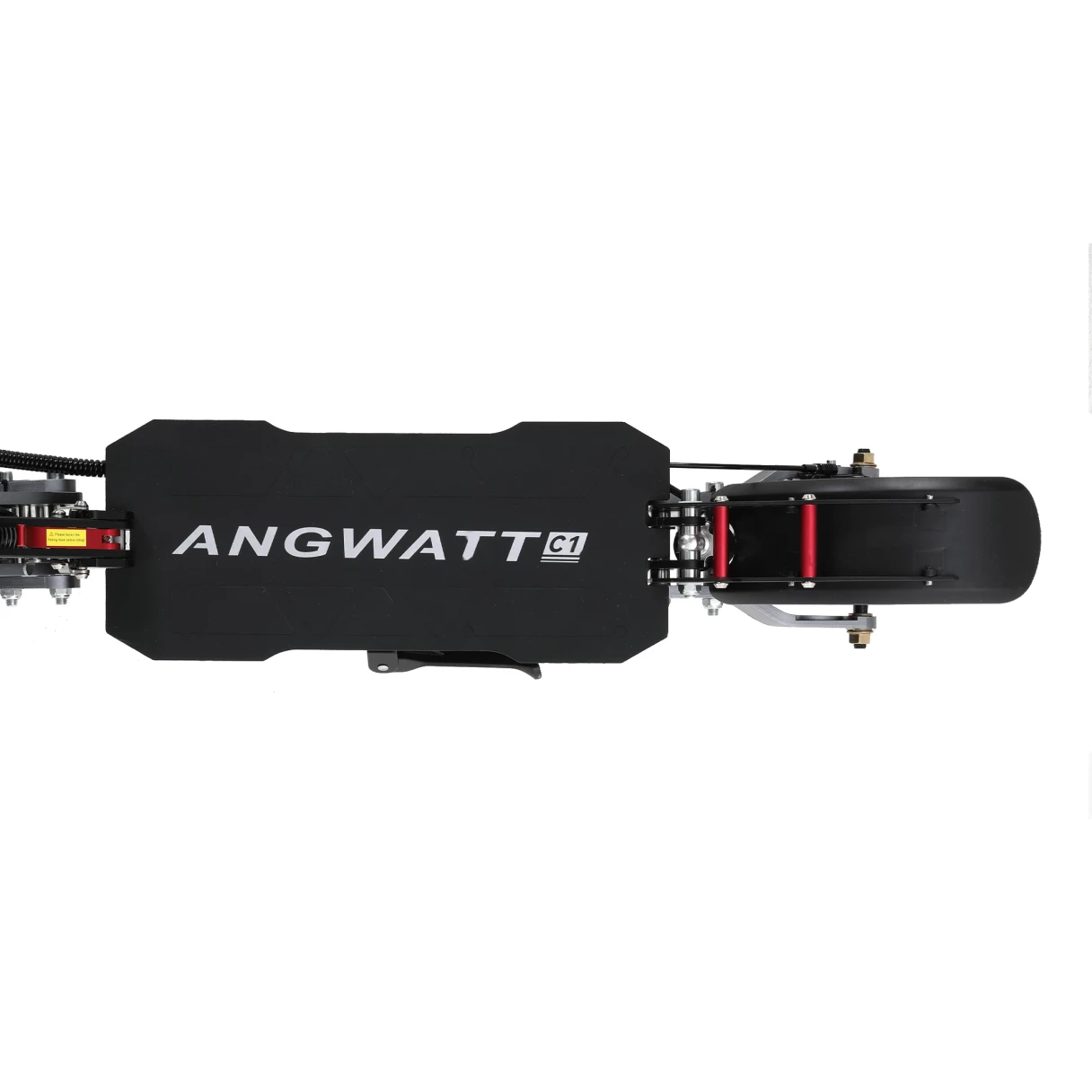 [EU DIRECT] ANGWATT C1 2.0 Electric Scooter 52V 23.4Ah 2400W (2*1200W) Dual Motor 10 inch Tubeless Tires 65-85Km Max Mileage 150KG MAX Load DT2 Pro SR1
