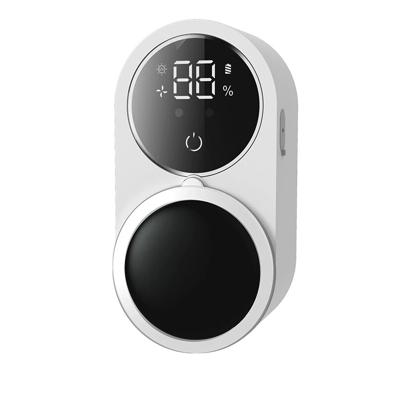 Intelligent Sensor Toothbrush Sanitizer Case UV Smart Toothbrush Sterilizer Toothbrush Holder With Intelligent Power Display Wall-Mounted Toothbrush Storage Rack Disinfection Toothbrush Storage Rack