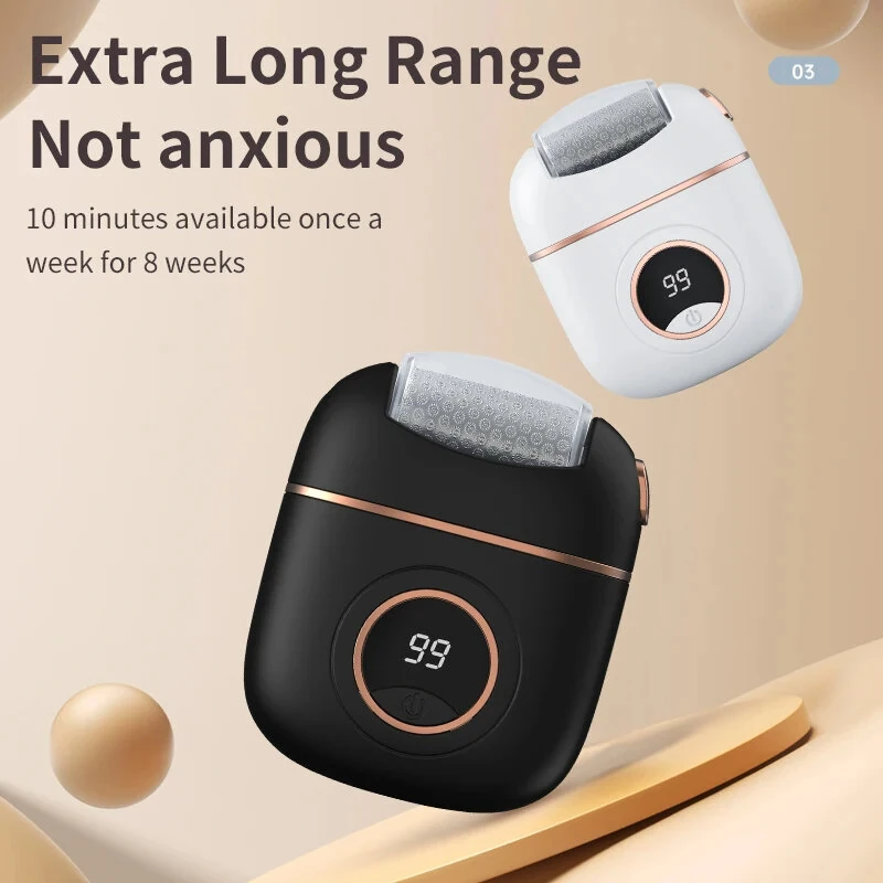 Electric Foot Grinder Rupture Skin Trimmer Dead Skin for Heels Foot Care Grinding Pedicure Tools 2 Speed Mode Recharge Remover Callus