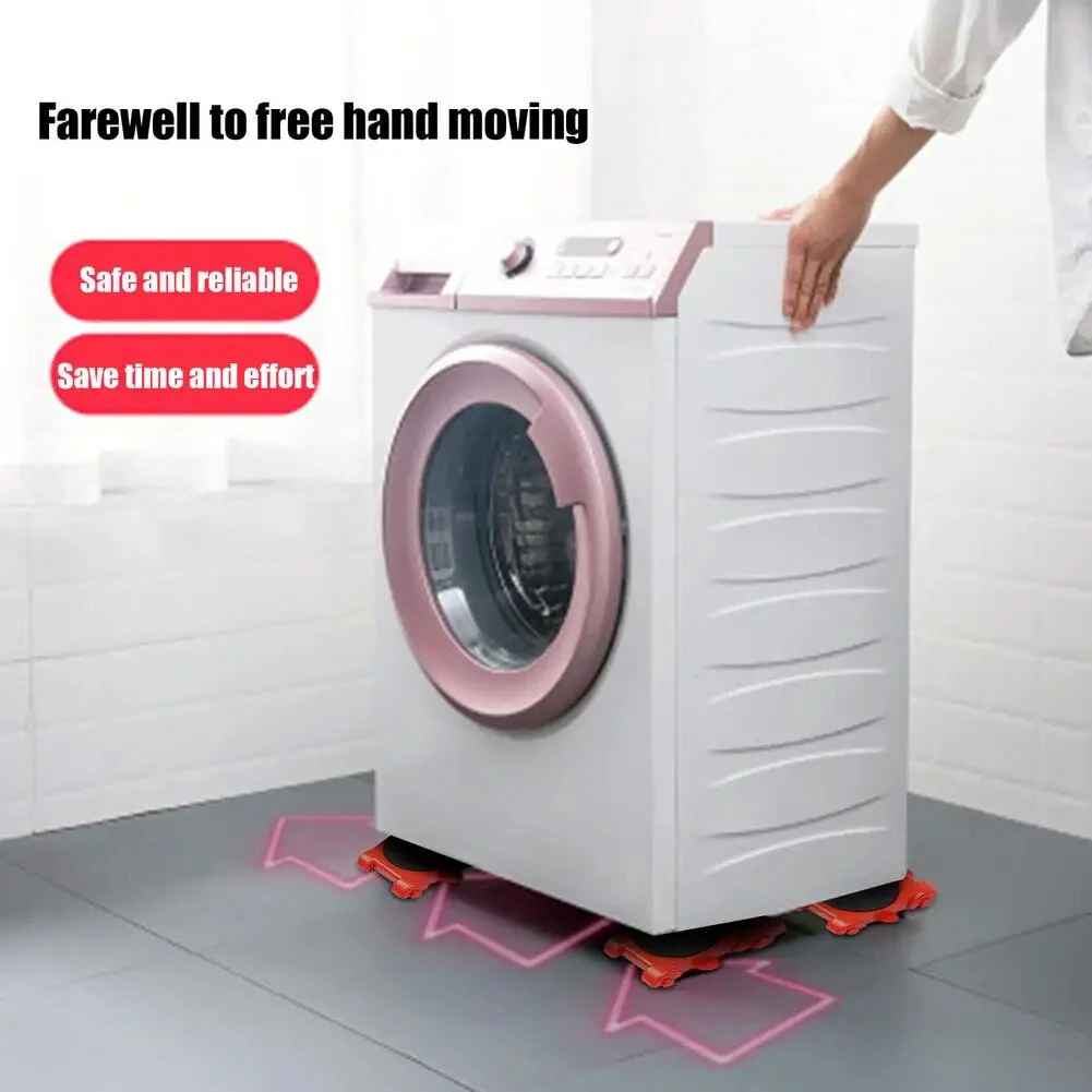 5pcs/set Heavy Duty Mover Set Furniture Mover Tools for Home Shop Lifting Heavy Duty Furniture Remover Lifter Sliders Kit Hand Transport Tools