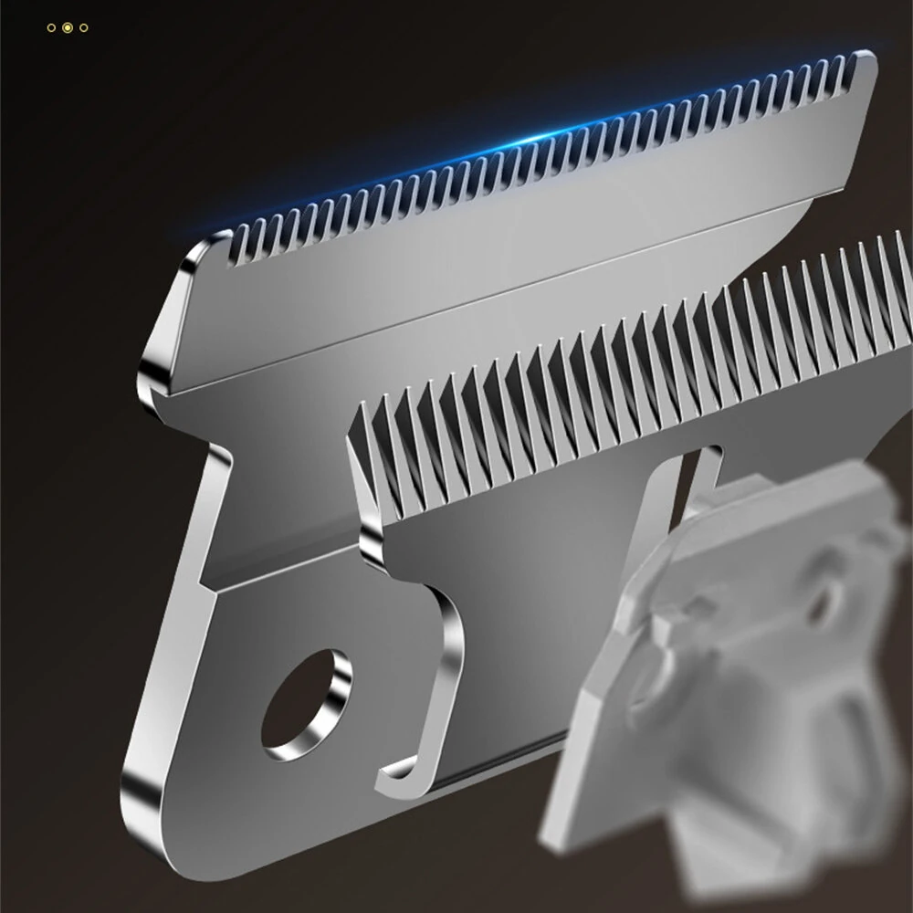 SPORTSMAN SM-749 Cordless Hair Clipper for Men Rechargeable 1500mAh Trimmer with Stainless Steel Blades & Adjustable Cutting Lengths