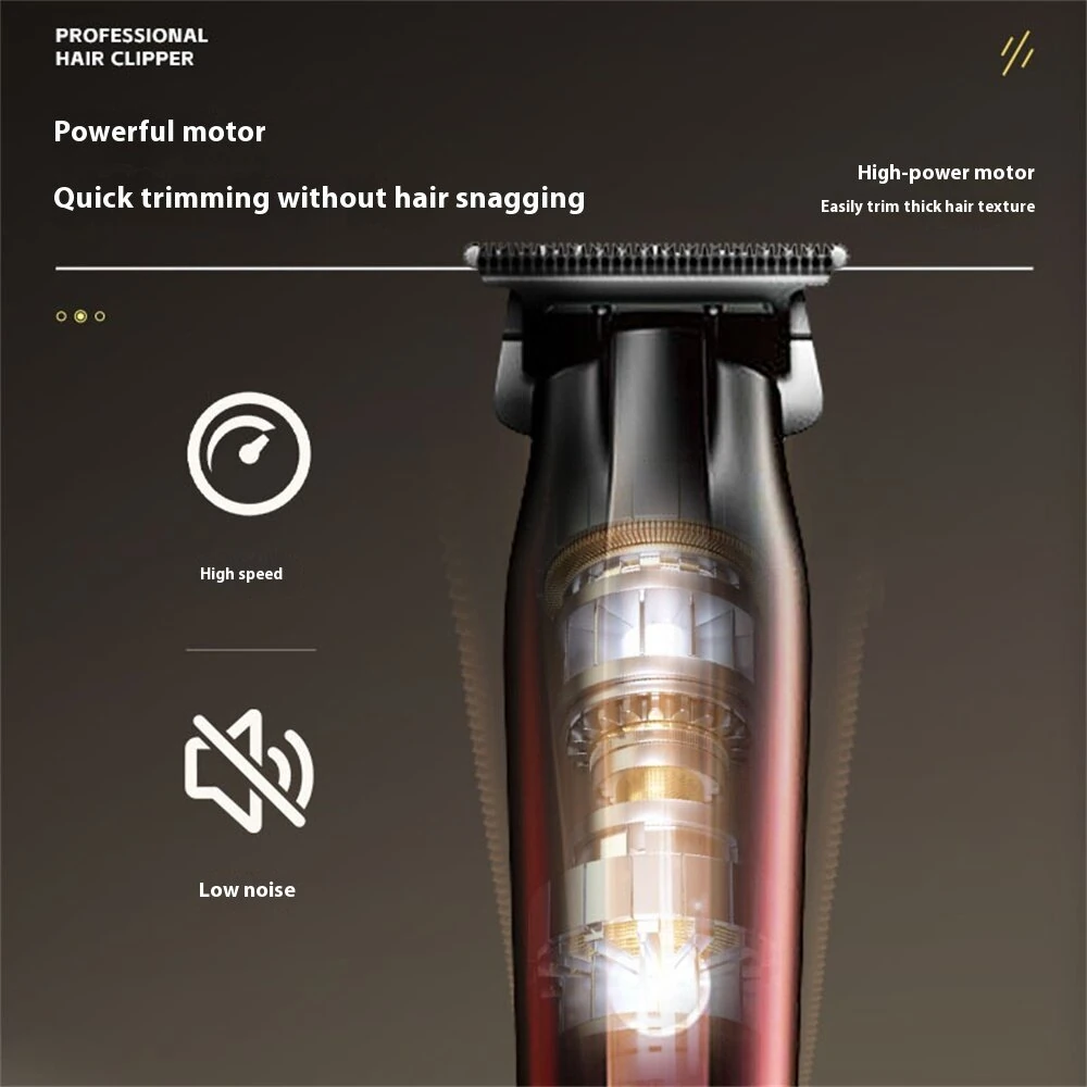 SPORTSMAN SM-749 Cordless Hair Clipper for Men Rechargeable 1500mAh Trimmer with Stainless Steel Blades & Adjustable Cutting Lengths