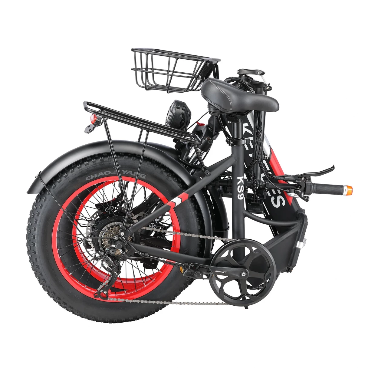 [EU DIRECT] KETELES KS9 Electric Bike 48V 18AH Battery 1000W Motor 20*4.0inch Tires 65KM Max Mileage 200KG Max Load Folding Electric Bicycle