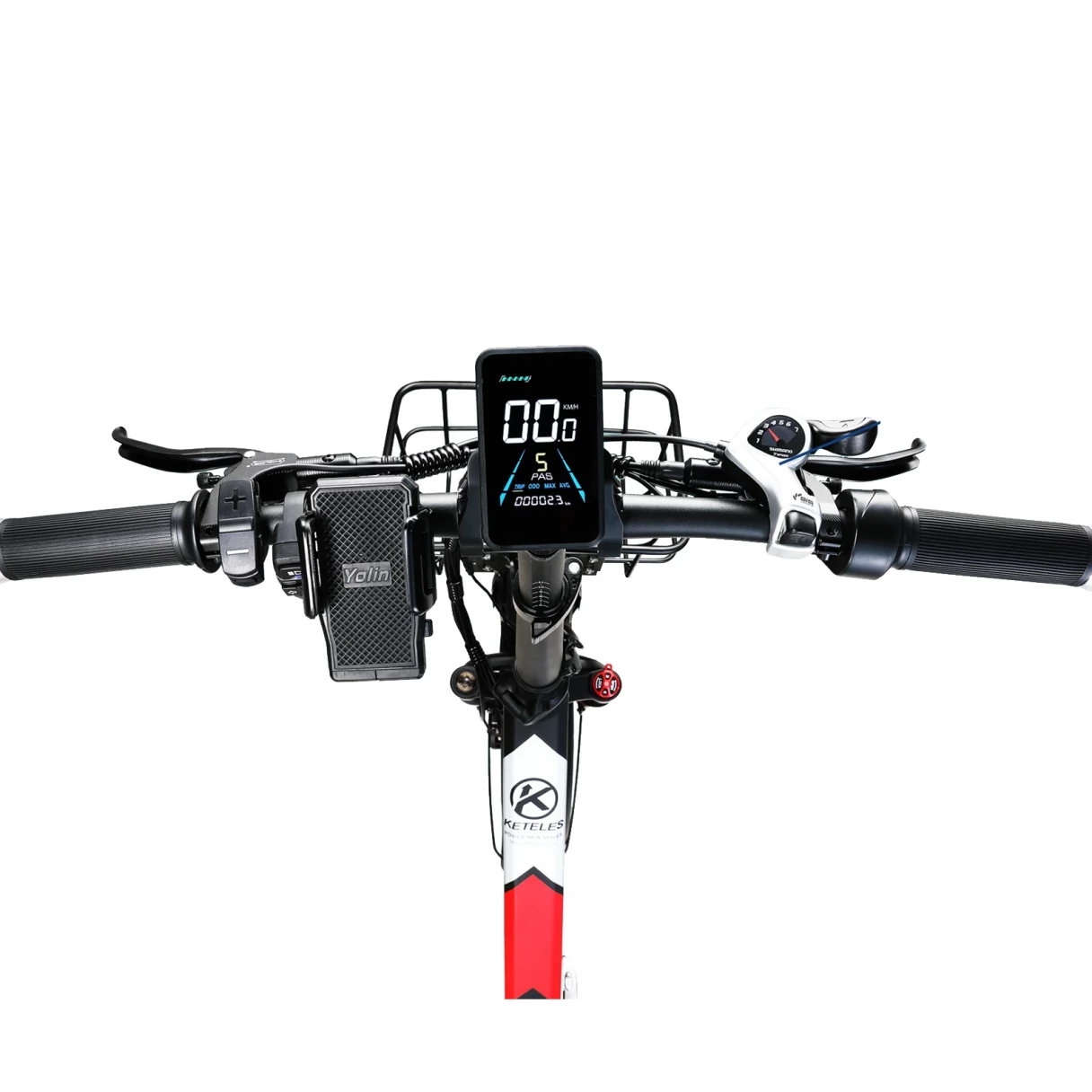 [EU DIRECT] KETELES KS9 Electric Bike 48V 18AH Battery 1000W Motor 20*4.0inch Tires 65KM Max Mileage 200KG Max Load Folding Electric Bicycle