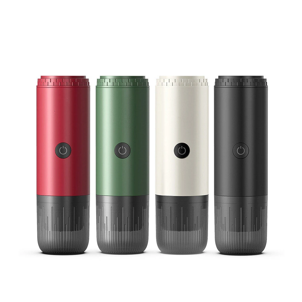 Comfook 2-in-1 Portable Espresso Maker with Cordless Heating 19Bar 85°C Brew 7800mAh Battery Compatible With Ground Coffee NS Capsules for Travel Use