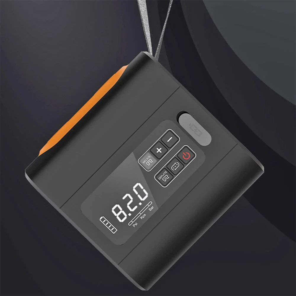 22PSI Smart Paddle Board Air Pump 5000mAh Rechargeable Battery-Powered for Inflatable Paddle Boards Auto-Off High Pressure Intelligent