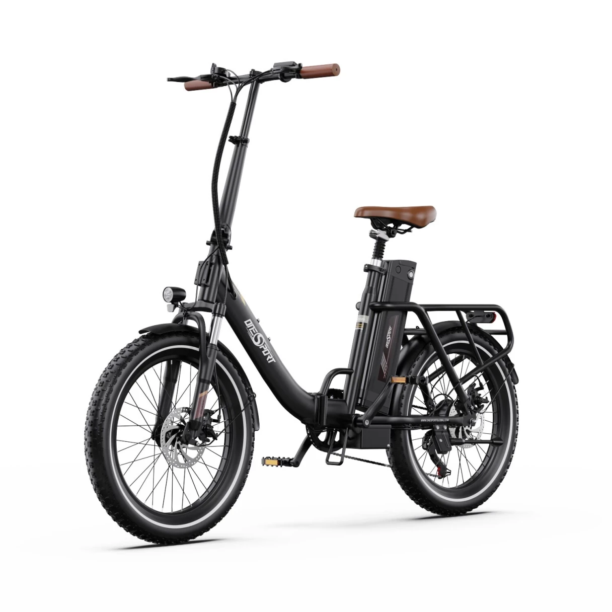 [EU DIRECT] Onesport OT16-2 Electric Bike 48V 17AH Battery 250W Motor Top Speed 25KM/H 20inch Tires 60-120KM Max Mileage 100KG Max Load Folding Electric Bicycle