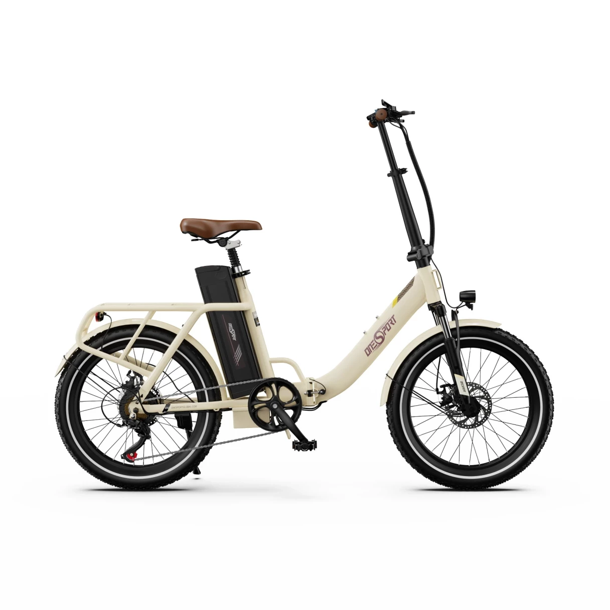 [EU DIRECT] Onesport OT16-2 Electric Bike 48V 17AH Battery 250W Motor Top Speed 25KM/H 20inch Tires 60-120KM Max Mileage 100KG Max Load Folding Electric Bicycle