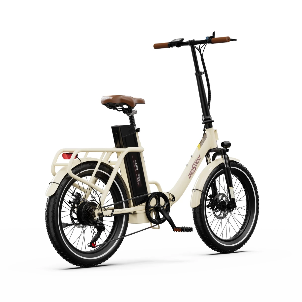 [EU DIRECT] Onesport OT16-2 Electric Bike 48V 17AH Battery 250W Motor Top Speed 25KM/H 20inch Tires 60-120KM Max Mileage 100KG Max Load Folding Electric Bicycle