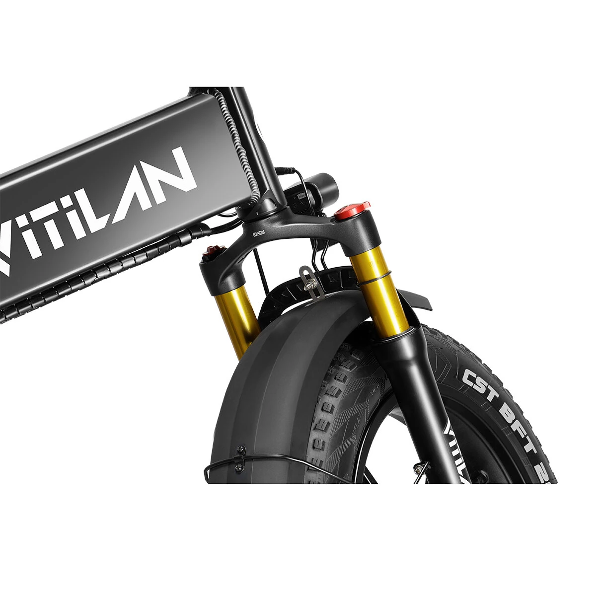 [EU Direct] Vitilan i7pro 3.0 Electric Bike 48V 20AH SamsungBattery 750W Motor Recommended Top Speed 25KM/H 20*4.0inch Tires 90KM Max Mileage 150KG Max Load Folding Electric Bicycle