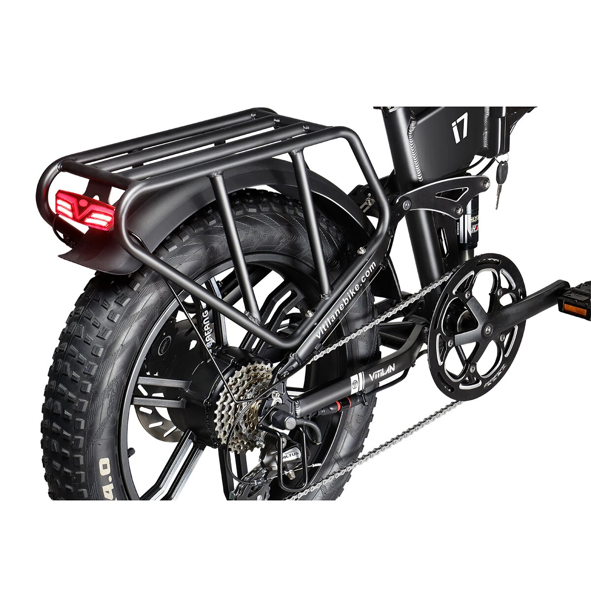 [EU Direct] Vitilan i7pro 3.0 Electric Bike 48V 20AH SamsungBattery 750W Motor Recommended Top Speed 25KM/H 20*4.0inch Tires 90KM Max Mileage 150KG Max Load Folding Electric Bicycle