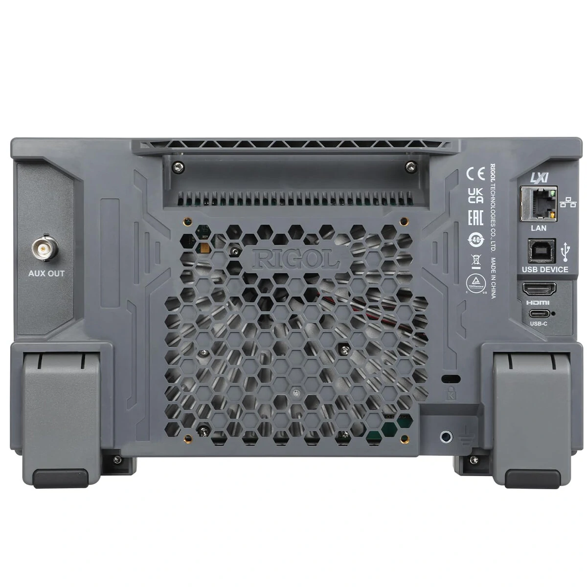 DHO814 Digital Oscilloscope 100MHz 12-bit High Resolution 1.25 GSa/s Real Time Sampling 4 Channel Kit Advanced Signal Processing UltraHD Touch Screen User-friendly Practical Lab Equipment