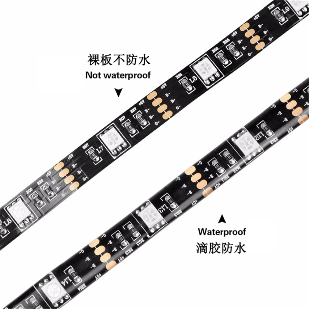 Elfeland LED Set Light With 5V 5050RGB Colorful TV Background Light with USB Bluetooth Smart Atmosphere Light Strip