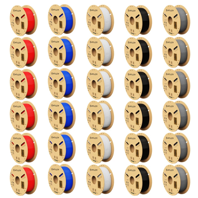[EU Direct]Artillery PLA 3D Printer Filament 1.75mm 30KG High Precision Eco-Friendly Multiple Colors Zero Bubble Perfect for Models and Mechanical Parts