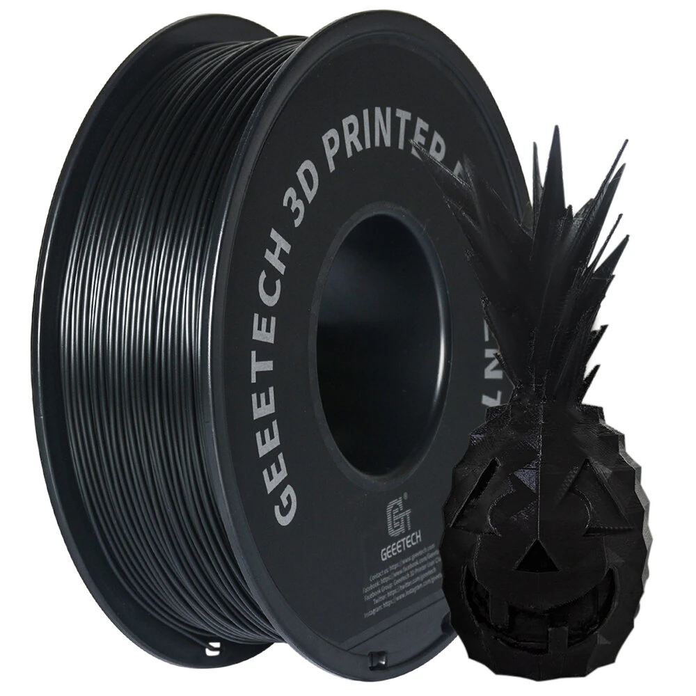Geeetech PLA 3D Printing Filament Black 10KG 1.75mm for 3D Printing