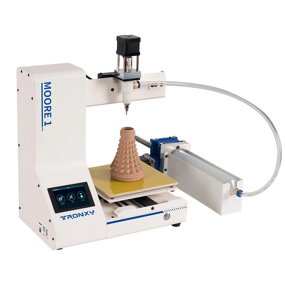 [EU/US Direct]TRONXY® Moore 1 3D Printer 180x180x180mm  pottery clay 3d printer Liquid deposition modeling antique ceramics ceramic 3d printer