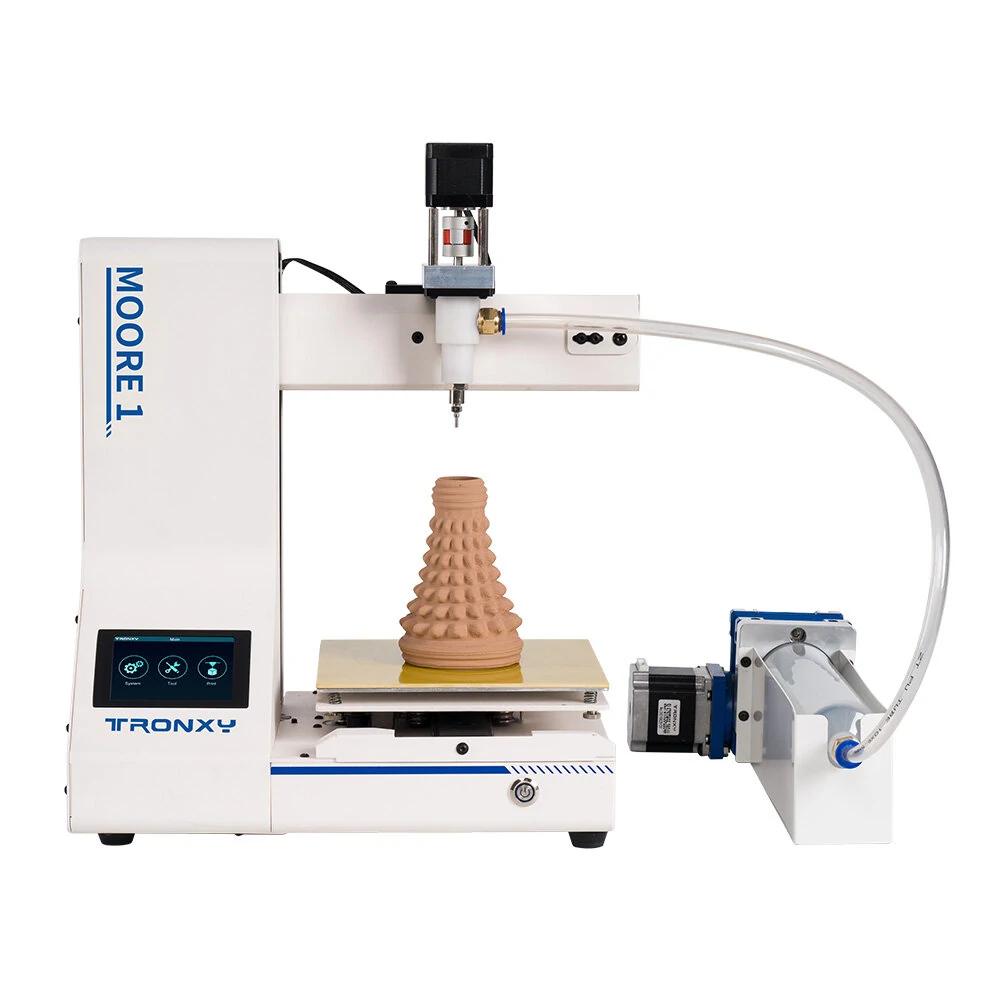[EU/US Direct]TRONXY® Moore 1 3D Printer 180x180x180mm  pottery clay 3d printer Liquid deposition modeling antique ceramics ceramic 3d printer