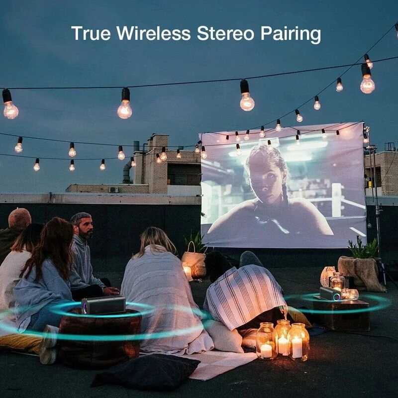 BlitzWolf® BW-WA3 Pro 120W bluetooth Speaker Portable Speaker Quad Drivers Deep Bass Diaphragm EQ Stereo RGB Light TWS 16000mAh Power Bank Outdoors Wireless Speaker