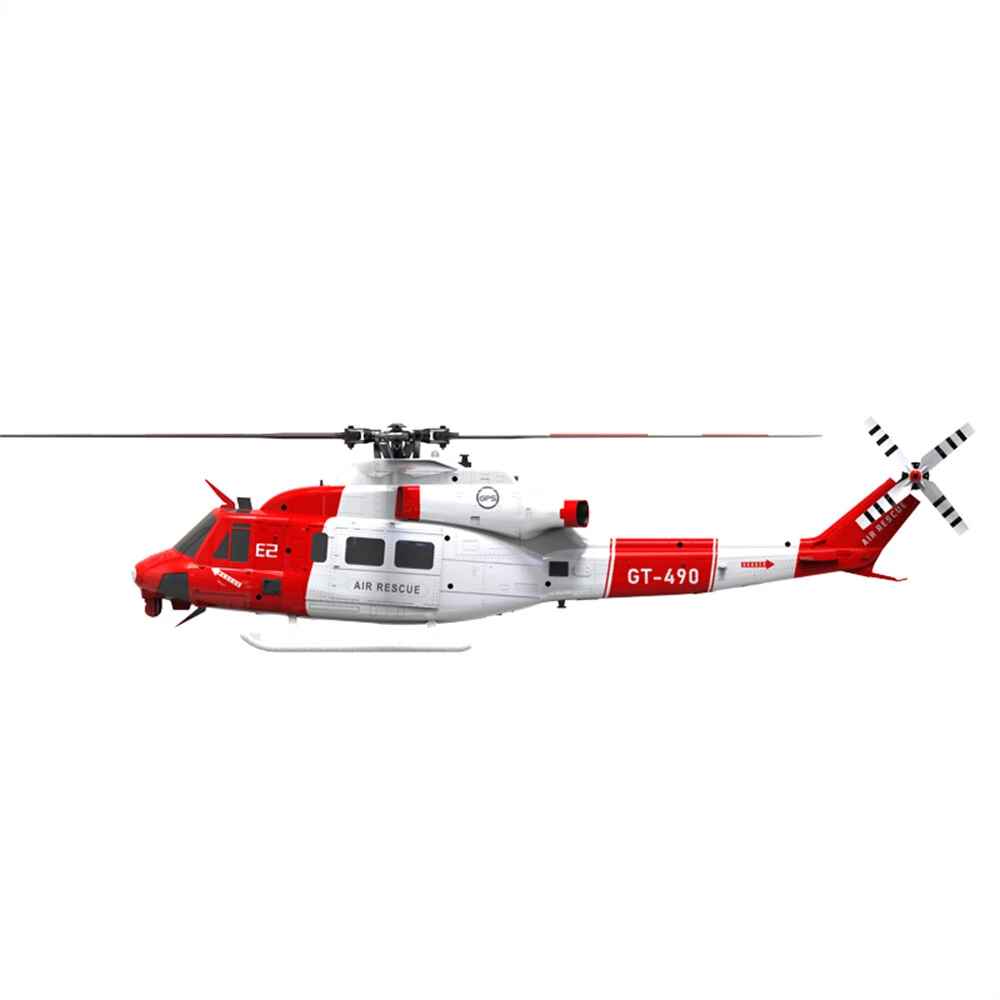 Goosky Legend E2 GPS 2.4G 6CH UH-1Y TOF Altitude Hold Dual Brushless Direct Drive Motor 1:35 Scale RC Helicopter BNF / RTF with GTS Flight Control System Carrying Case