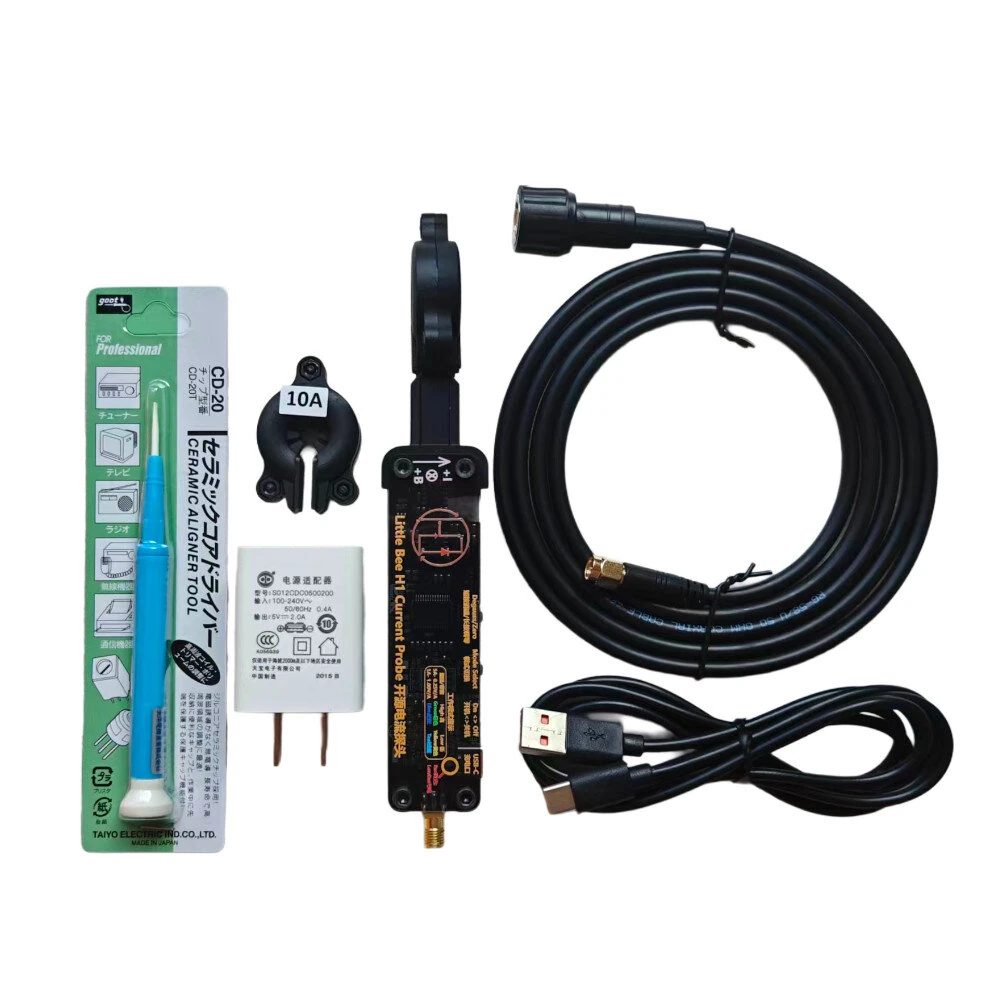 Open Source Little Bee B1 High Performance Current Probe Upgrade 30MHz Bandwidth Dual Head Plug and Play