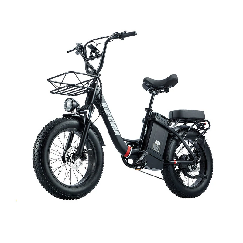 [EU DIRECT] BURCHDA U8 Electric Bike 1000W Motor Recommended Top Speed 25KM/H 48V 31.5AH Battery 20inch Tires 200KM Max Mileage 200KG Max Load