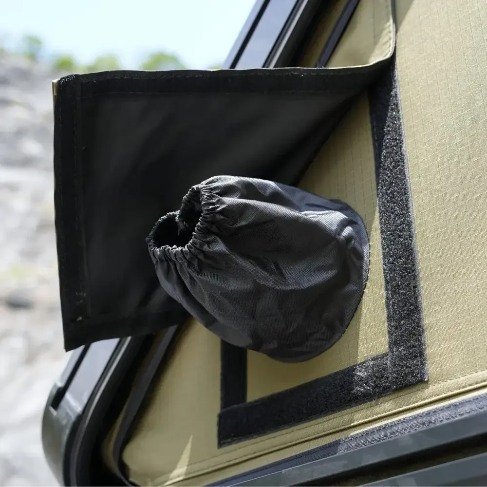 [EU Direct] NATURNEST Polaris Lite 2-3 Person PopUp Triangle Rooftop Tent with Telescopic Ladder, Lightweight Easy Setup Aluminum Alloy Car tent, Waterproof Windproof, for Jeepcar SUVs, pickup trucks, and off-road vehicles