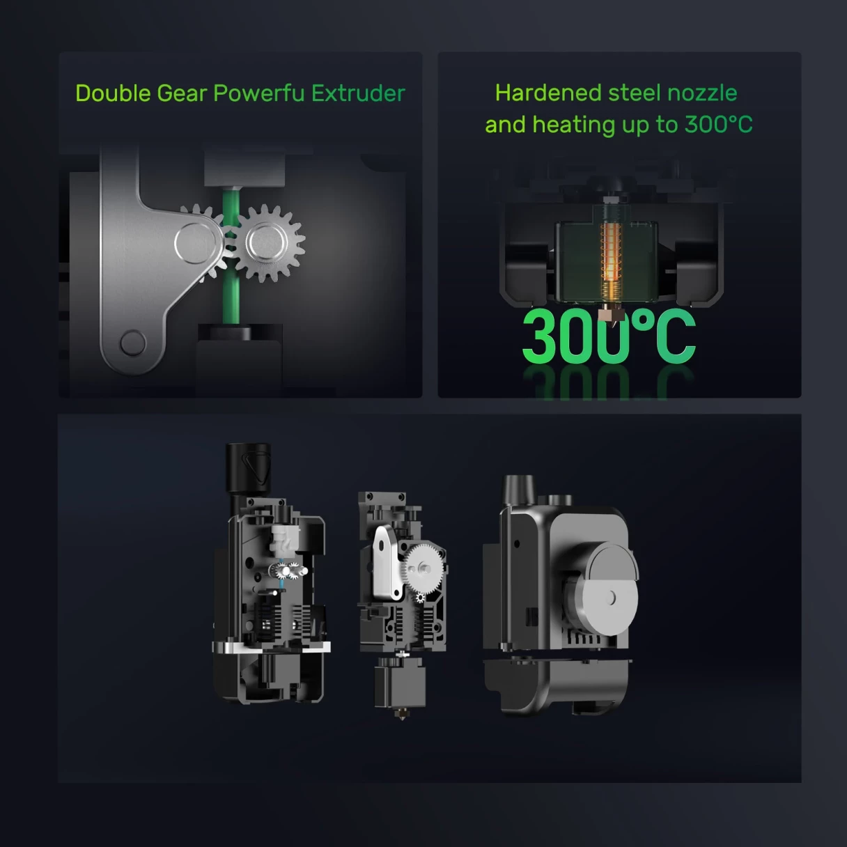 [EU Direct]FLSUN T1 Max 3D Printer 1000mm/s Printing Speed 0.1mm Precision 300mmx297mm Build Volume  Auto-Leveling Intuitive Easy to Use Compatible with PLA/PETG/TPU