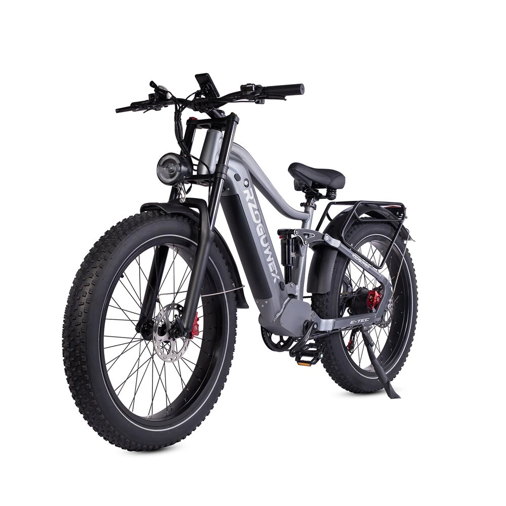 [EU Direct] RZOGUWEX S7 Electric Bike 48V 25AH Battery 1000W Motor Recommend Top Speed 25KM/H 26inch Tires 50-60KM Max Mileage 200KG Max Load Electric Bicycle