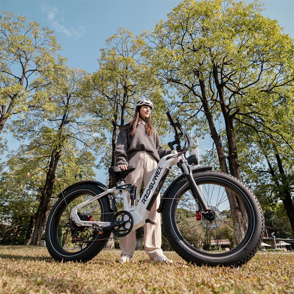 [EU Direct] RZOGUWEX S7 Electric Bike 48V 25AH Battery 1000W Motor Recommend Top Speed 25KM/H 26inch Tires 50-60KM Max Mileage 200KG Max Load Electric Bicycle