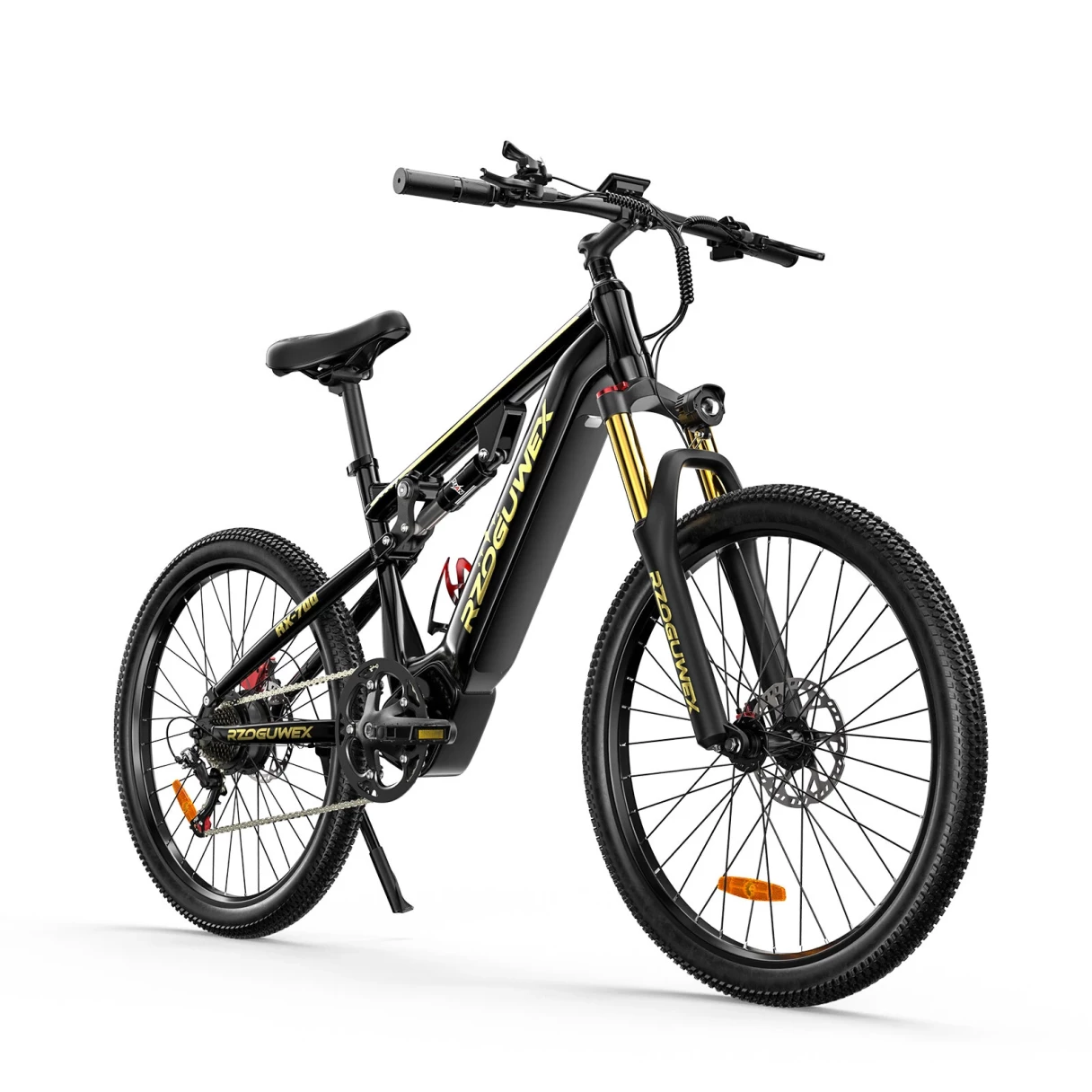 [EU DIRECT] RZOGUWEX RX700 Electric Bike 48V 17.5AH Battery 48V 500W Motor Recommended Top Speed 25KM/H 26inch Tires 80KM Max Range 150KG Max Load Electric Bicycle