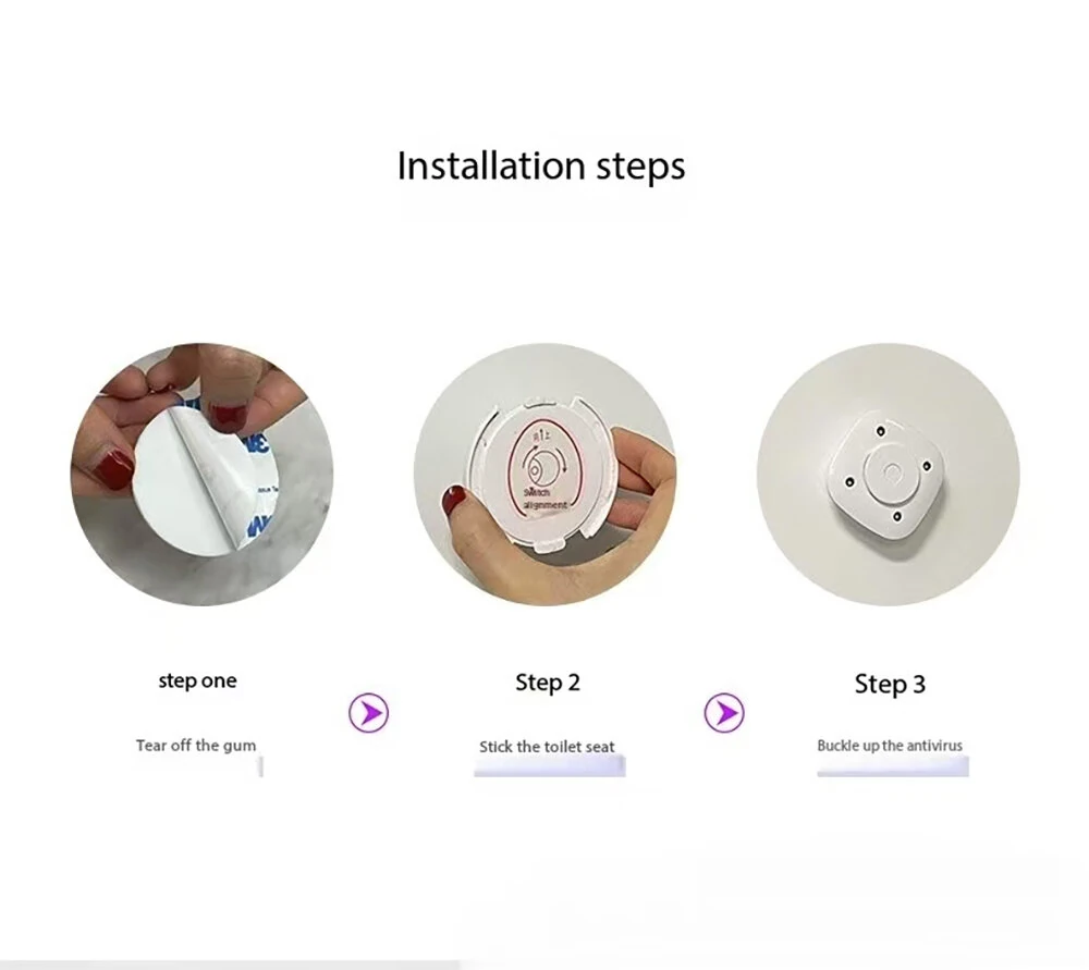 Portable Mini USB Charging Ultraviolet UVC Toilet Sterilization Lamp Household Disinfection Device Toothbrush Disinfection
