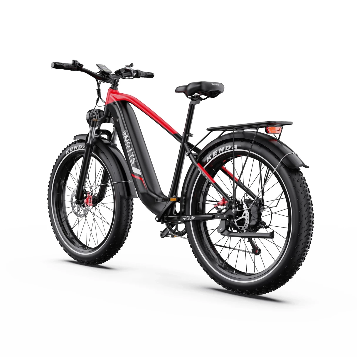 [EU Direct] DUOTTS F26 Lite Electric Bike 48V 18AH Battery 500W Motor Recommended Top Speed 25KM/H 26*4.0inches Tires 80-90KM Max Mileage 150KG Max Load Electric Bicycle