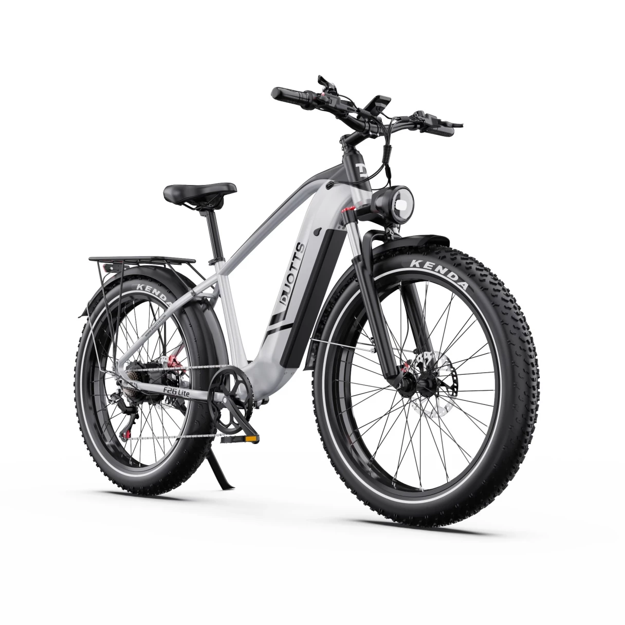 [EU Direct] DUOTTS F26 Lite Electric Bike 48V 18AH Battery 500W Motor Recommended Top Speed 25KM/H 26*4.0inches Tires 80-90KM Max Mileage 150KG Max Load Electric Bicycle
