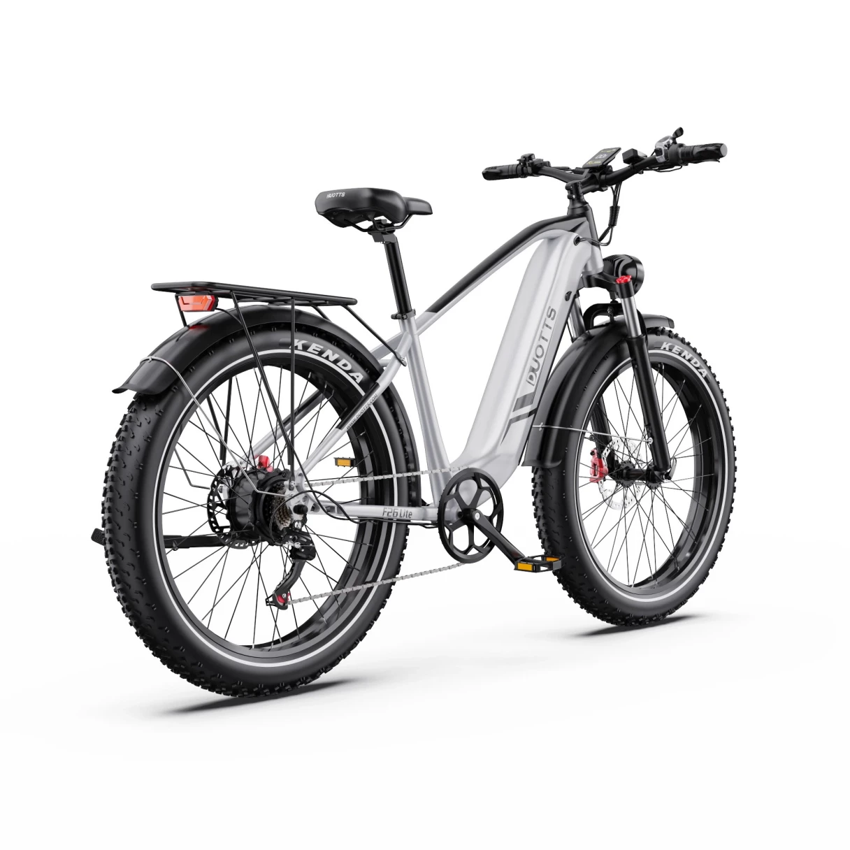 [EU Direct] DUOTTS F26 Lite Electric Bike 48V 18AH Battery 500W Motor Recommended Top Speed 25KM/H 26*4.0inches Tires 80-90KM Max Mileage 150KG Max Load Electric Bicycle