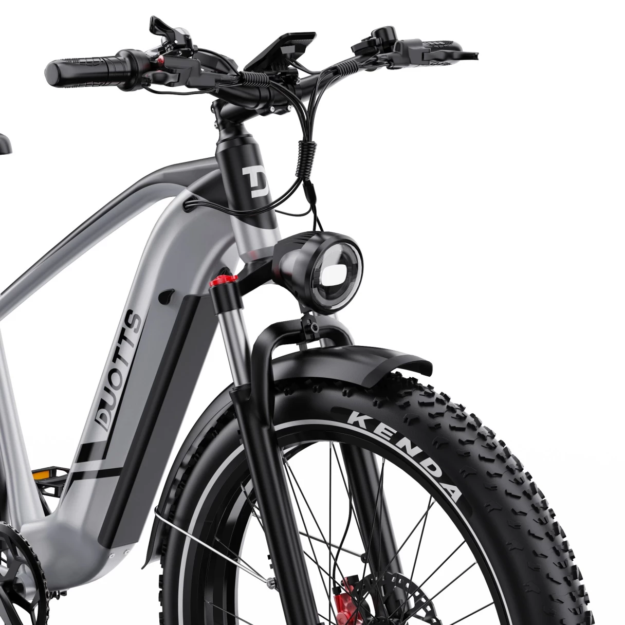 [EU Direct] DUOTTS F26 Lite Electric Bike 48V 18AH Battery 500W Motor Recommended Top Speed 25KM/H 26*4.0inches Tires 80-90KM Max Mileage 150KG Max Load Electric Bicycle