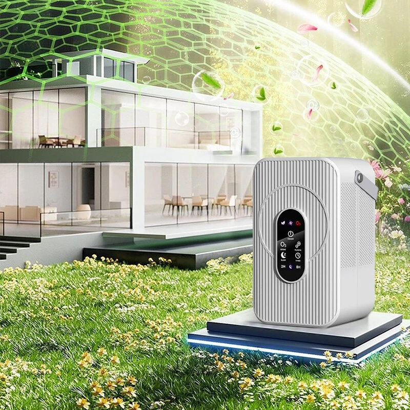 Tevorex A02 3-in-1 Mini Air Purifier with H13 HEPA,100m³/h CADR, Ultra-Quiet, Portable Odor Eliminator for Home, Bedroom & Bathroom