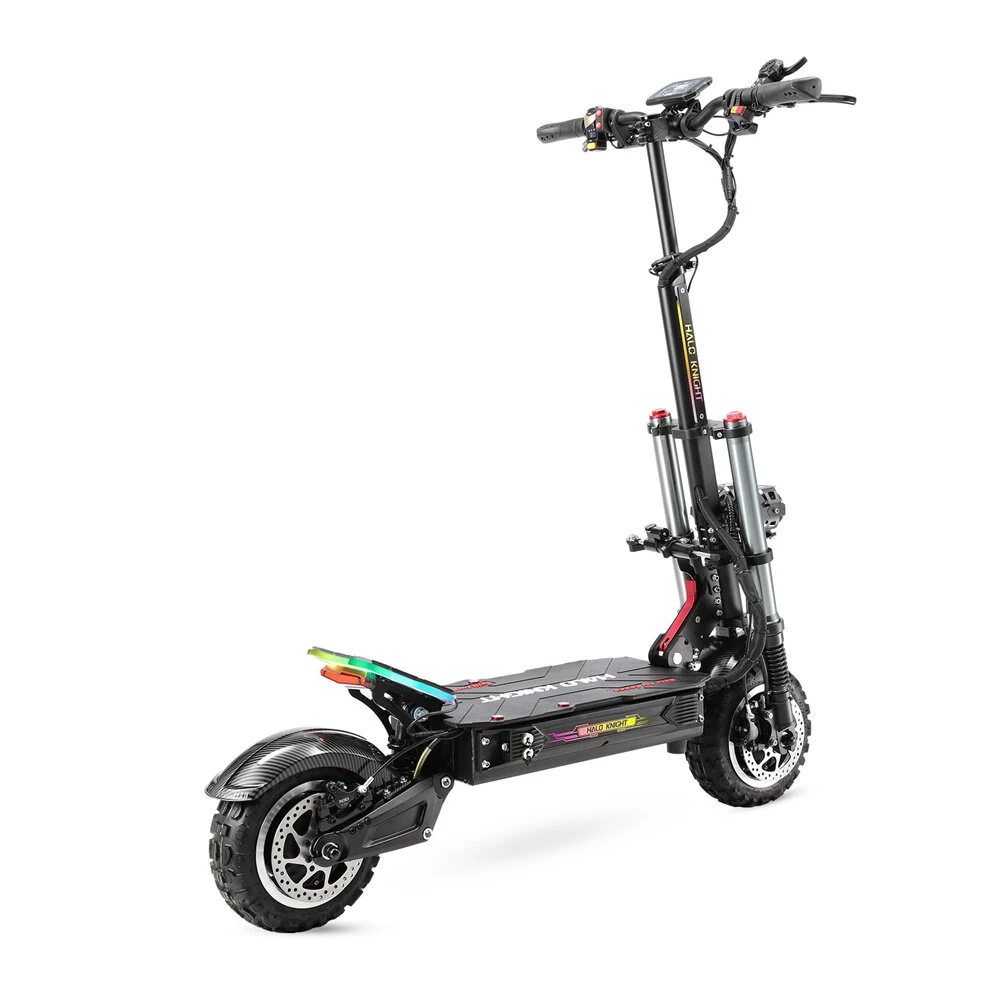 [EU DIRECT] HALO KNIGHT T107Pro 2025 Version Electric Scooter 38.4Ah 60V 3000W*2 Dual Motor Recommended Top Speed 25KM/H 11 Inches Tire Electric Scooter 40-80km Mileage Max Load 150Kg