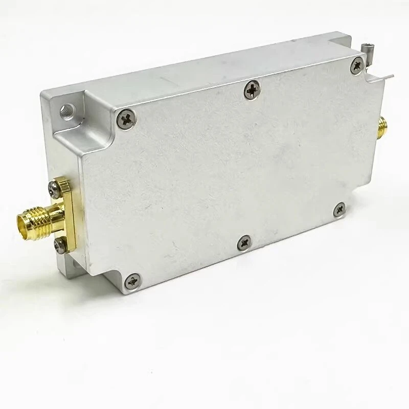 1250MHz RF Power Amplifier 1200-1320MHz 15W Output 40dB Gain SMA Female Connector for Wireless Communication Systems