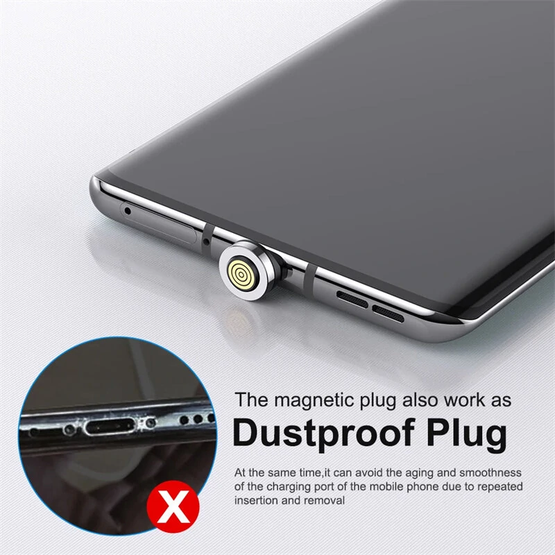 7pin Magnetic Tips for Magnetic Cable Type-C/iP Magnet Replacement Part Fast Charging Magnet Adapter Tips for iPhone Huawei Xiaomi