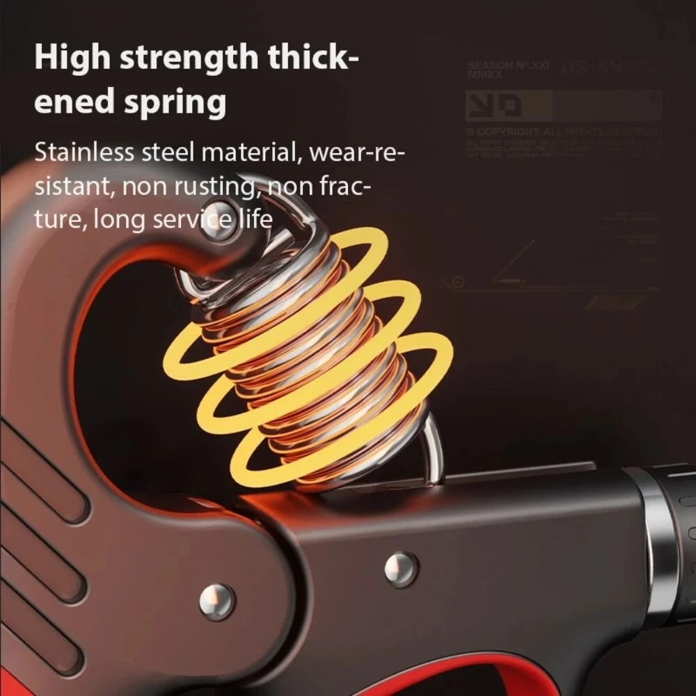 KALOAD 5-100 KG Adjustable Resistance Electronic Counting Hand Grip Strength Trainer Wrist Expander Training Hand Gripper Hand Gripper for Home Gym Fitness