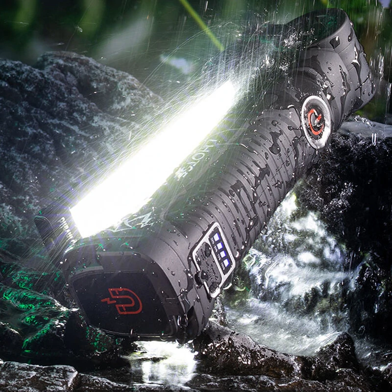 Portable Multi-Source Outdoor Work Light Rechargeable Car Repair Lamp with High Battery Life for Maintenance and Inspection