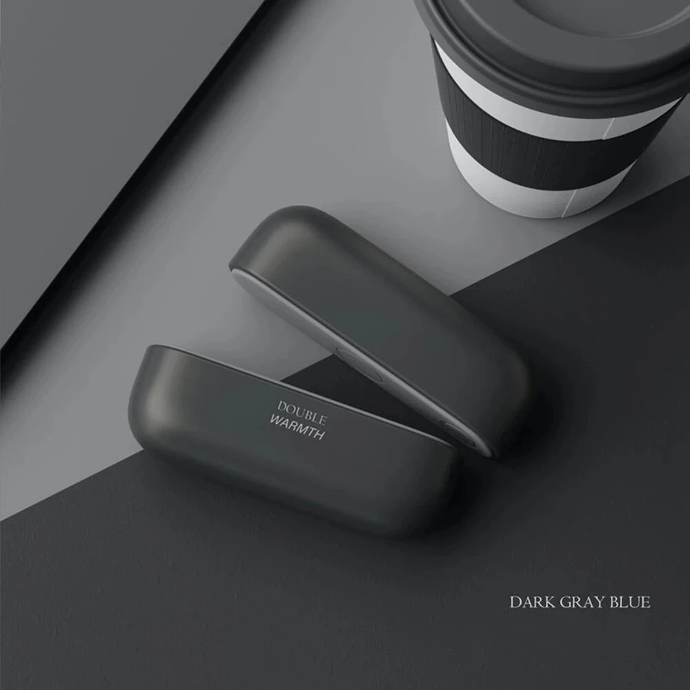 Rechargeable Magnetic Hand Warmer 2 in 1 Smart Dual-Sided Hand Heater Quick Heating 45/55/60°C Pocket Heater for Warm Gifts